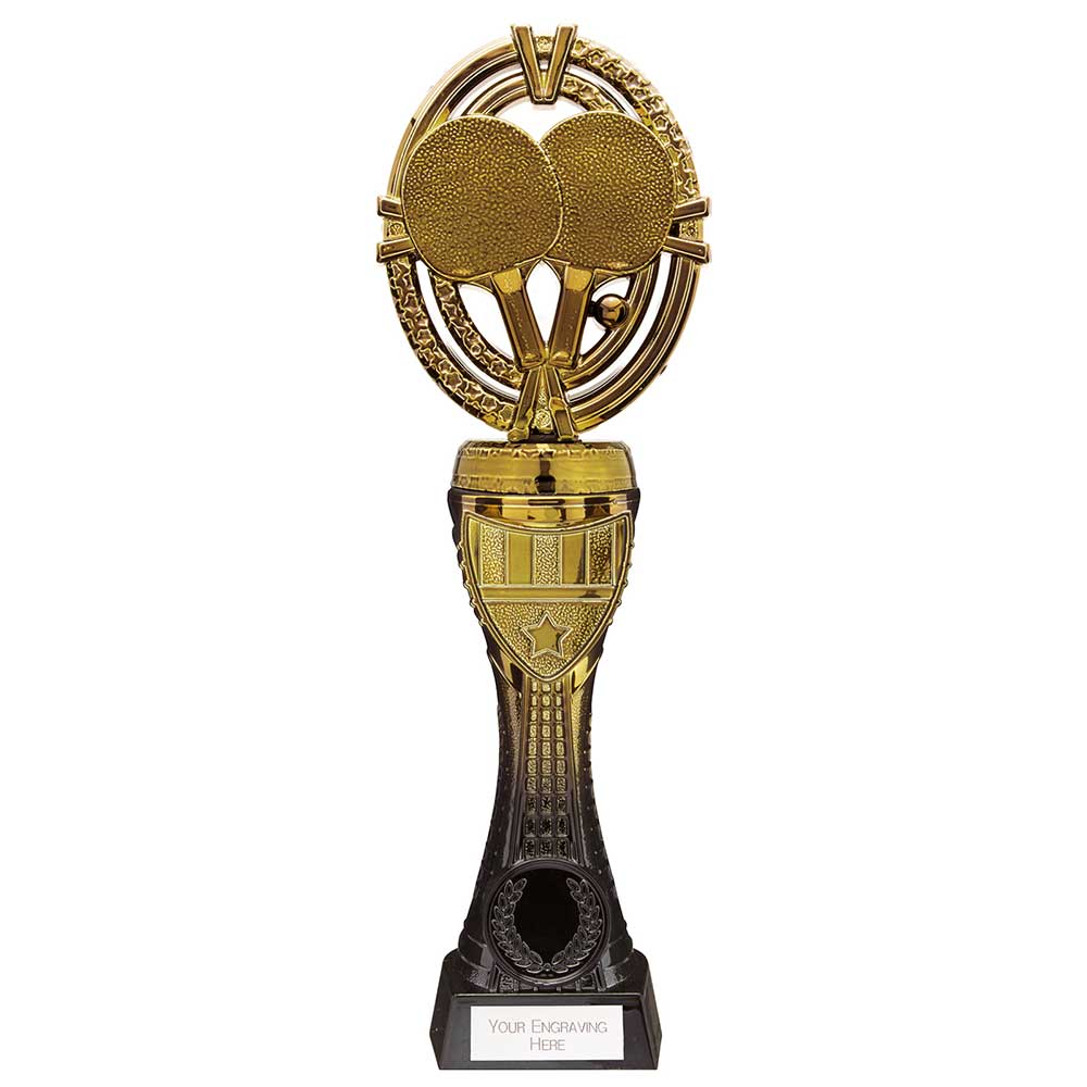 Maverick Heavyweight Table Tennis Award Black & Gold 230mm