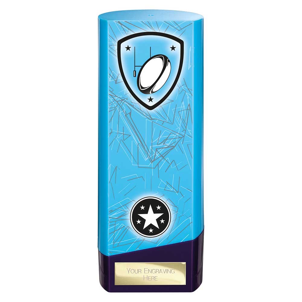 Prime Heavyweight Rugby Blue & Purple 190mm