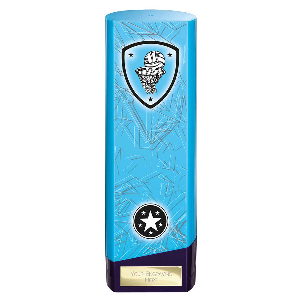 Prime Heavyweight Netball Blue & Purple 220mm