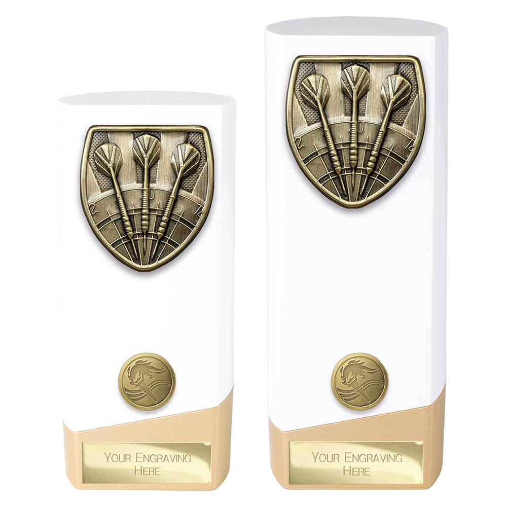 Prime Cobra Darts Award White & Gold 190mm