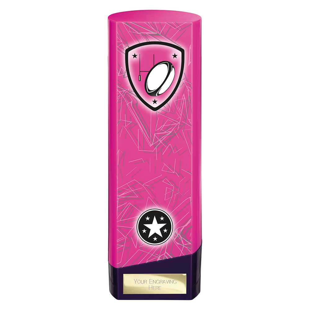 Prime Heavyweight Rugby Pink & Purple 220mm