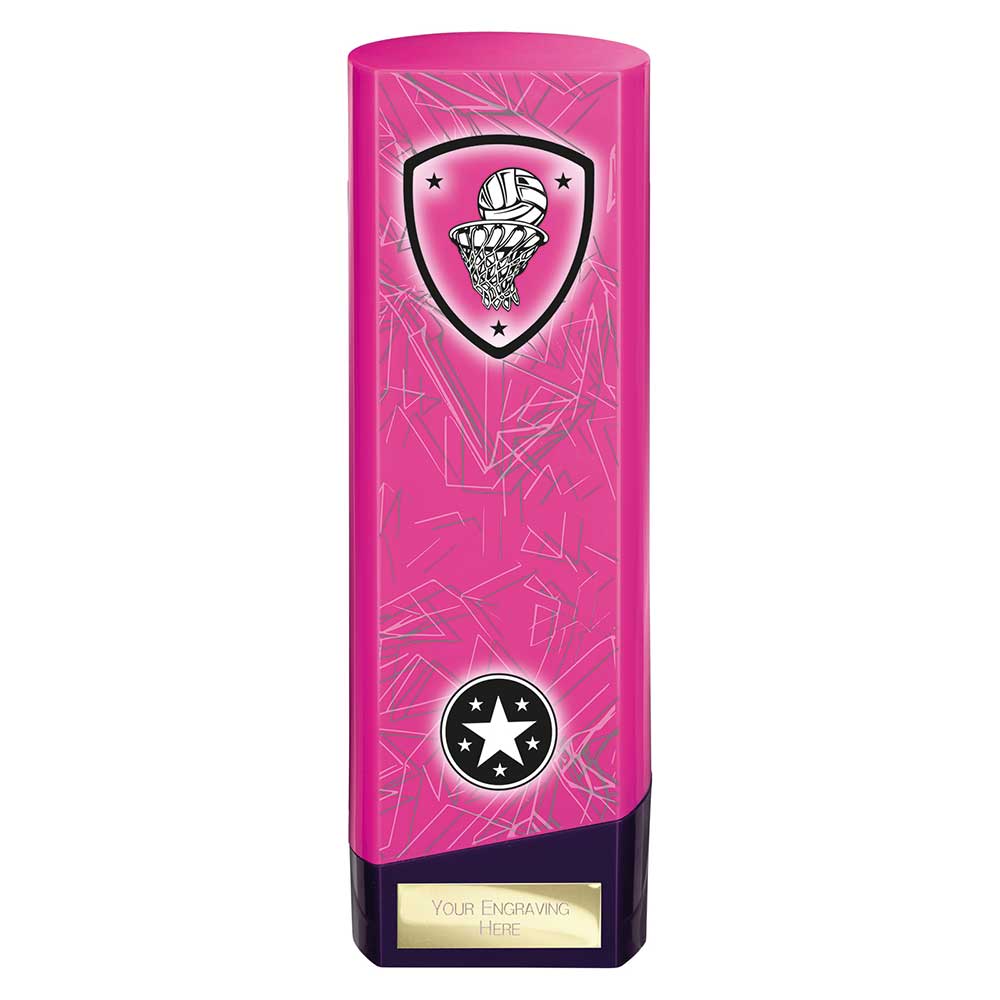 Prime Heavyweight Netball Pink & Purple 220mm