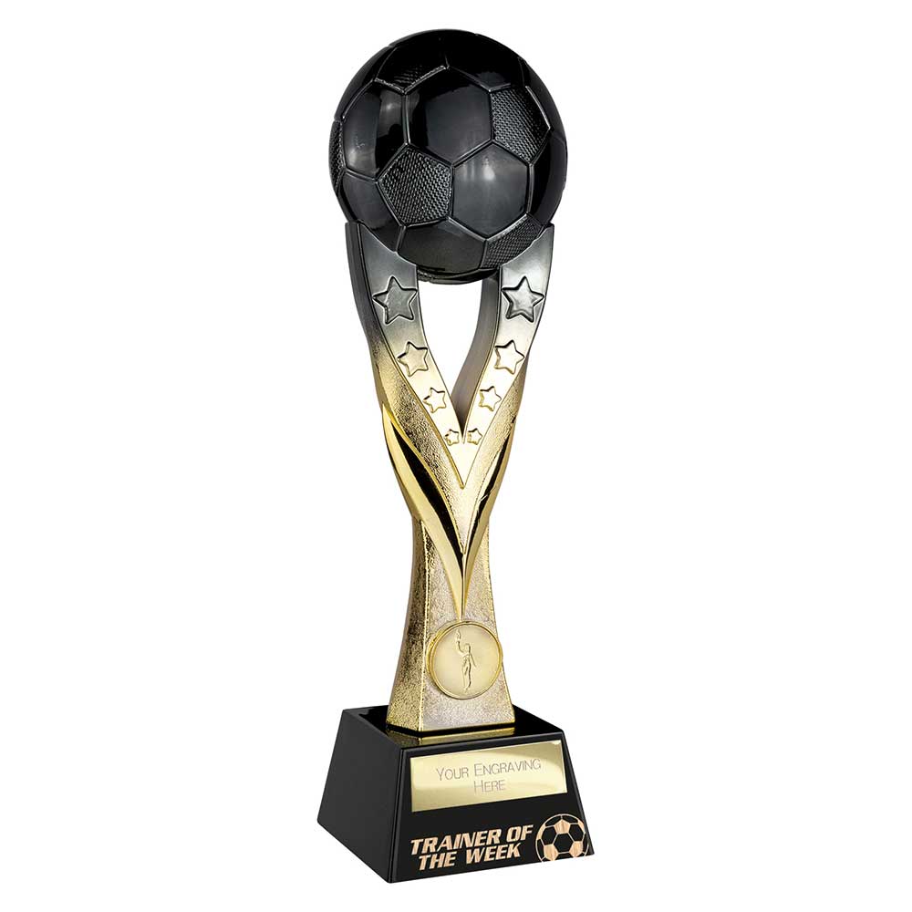Extreme Football Trainer of Week Award Carbon Black & Gold 290mm