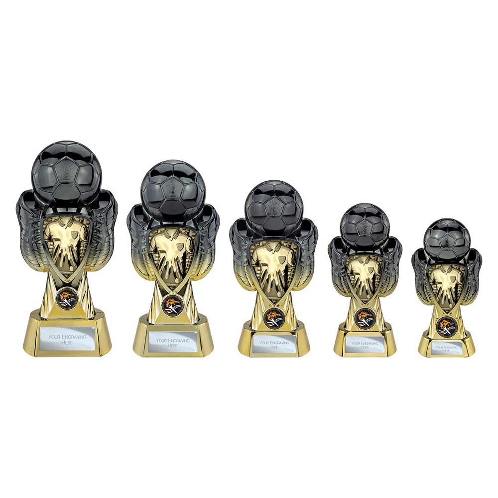 Tournament Heavyweight Gold Shirt Carbon Black &Gold 190mm