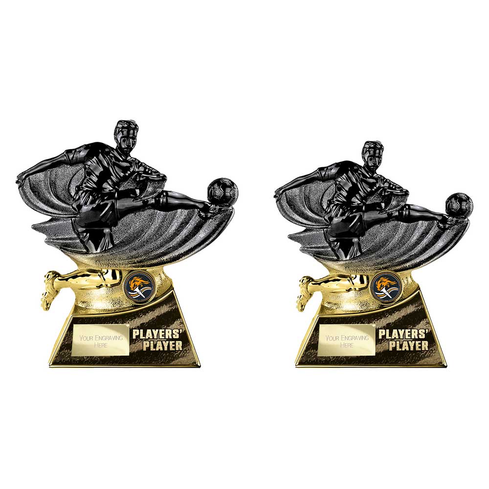 Power Strike Football Players Player Carbon Black & Gold 200mm