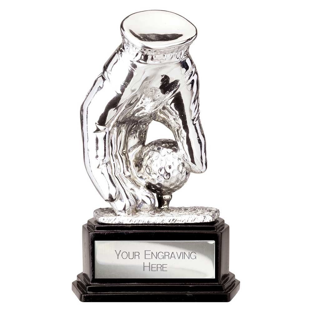 Belfry Golf Glove Resin Award Silver 150mm