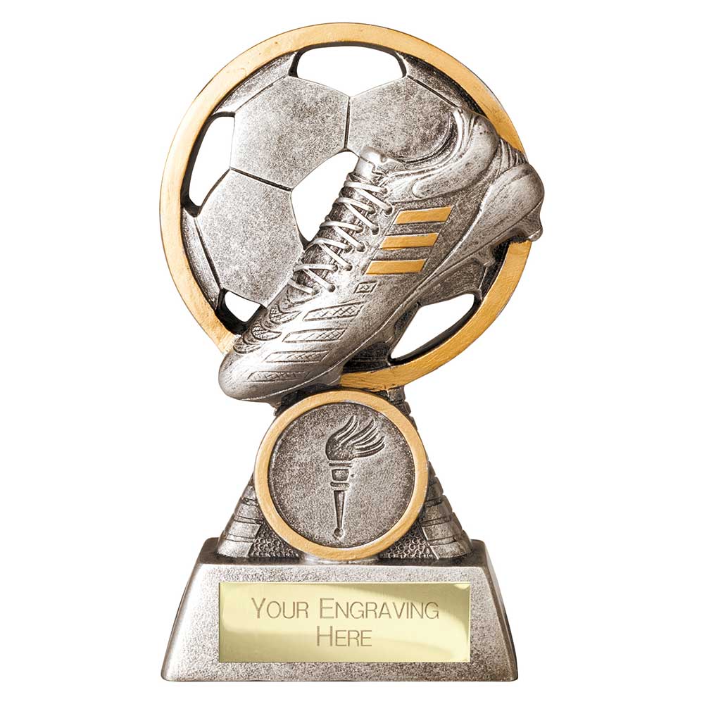 Rogue Football Antique Silver & Gold 120mm