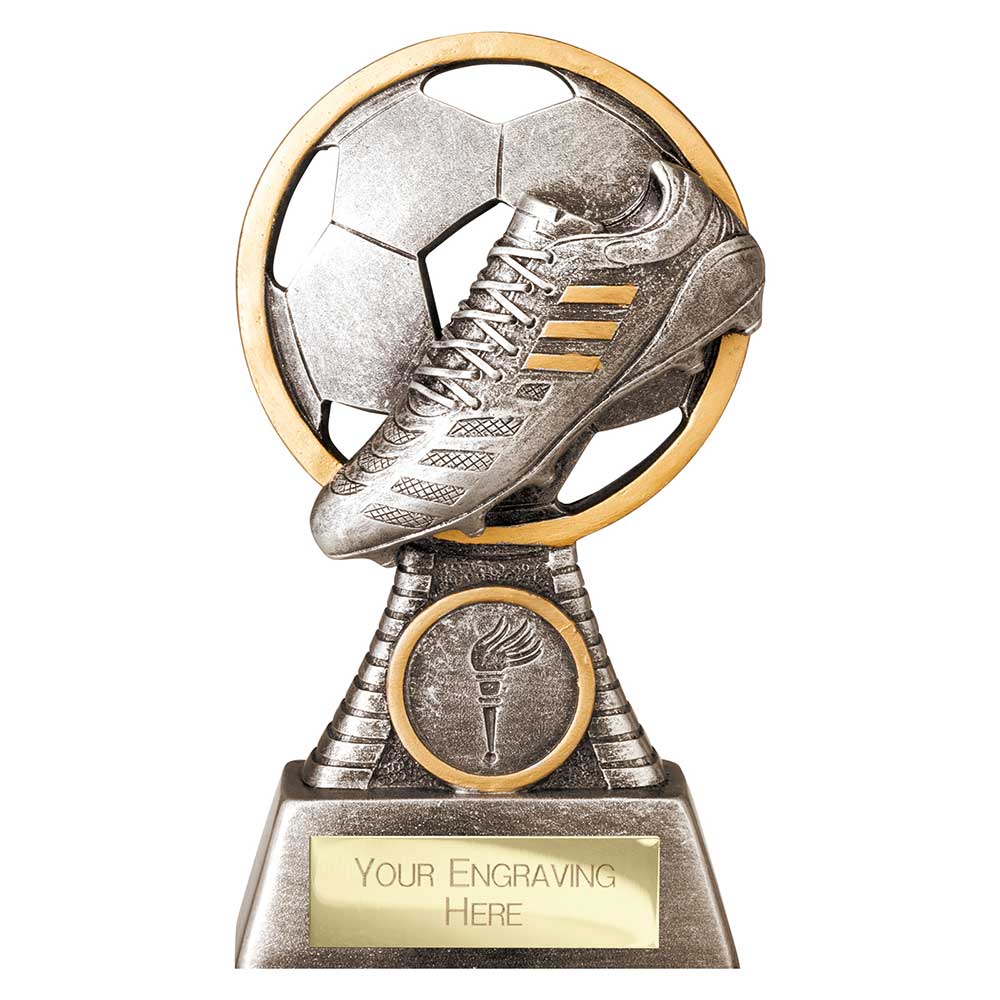 Rogue Football Antique Silver & Gold 140mm
