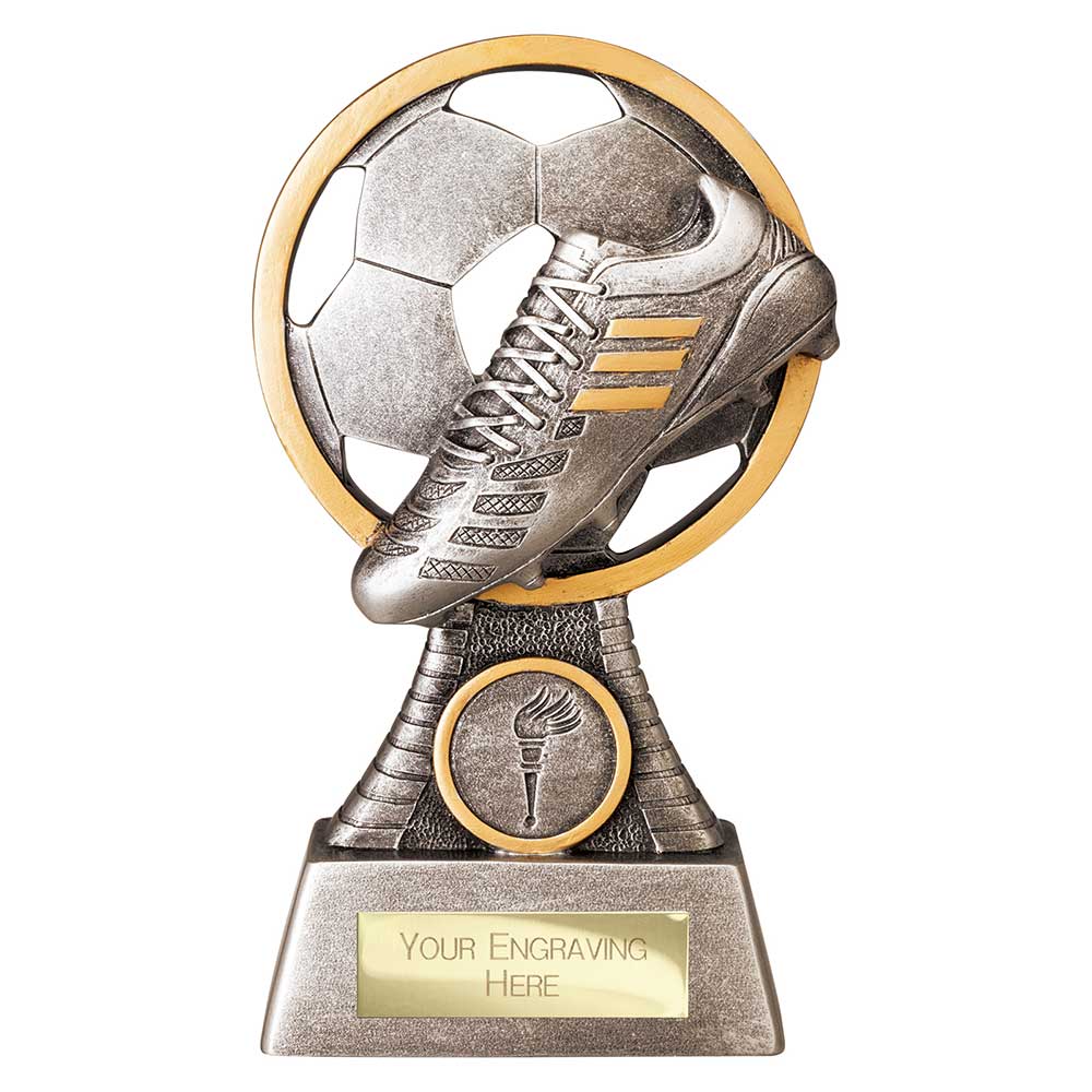 Rogue  Football Antique Silver & Gold 160mm