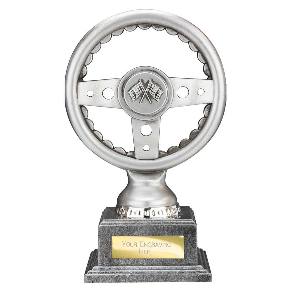 Velocity Steering Wheel Award Antique Silver 170mm