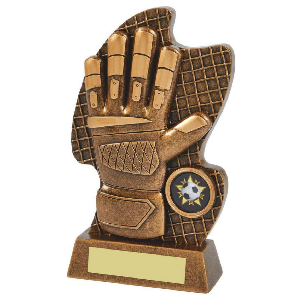 Resin Goalkeeper Glove Trophy 170mm