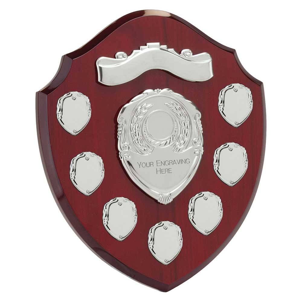 Mountbatten Annual Shield Rosewood 7yr 255mm
