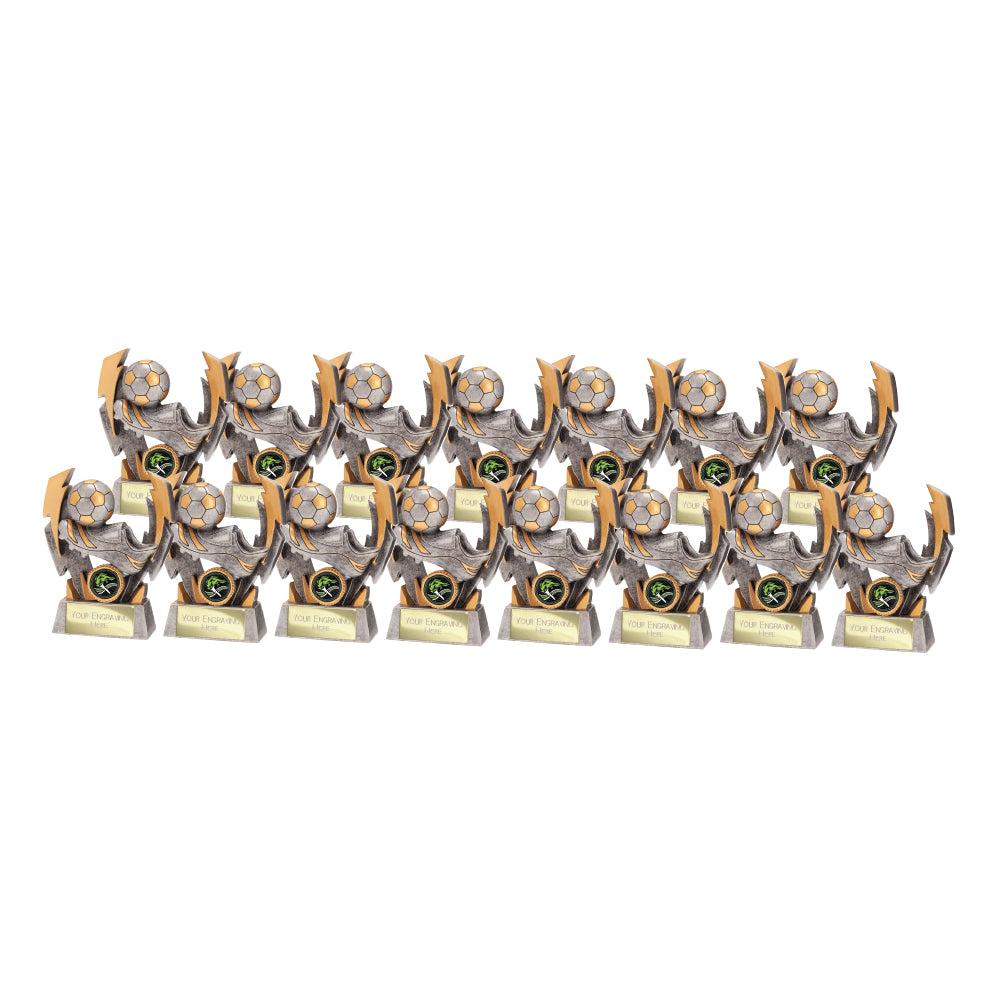 Squad Pack 3 Flashbolt Football 140mm