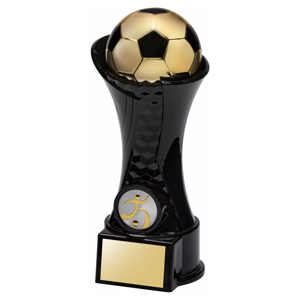 Golden Ball, Black "Cloak" Football Tower 190mm