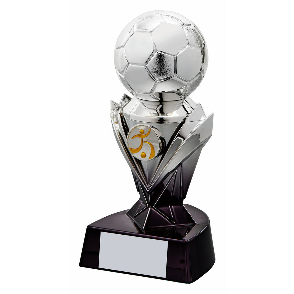 2 Tone Silver/Black Avastar Football 250mm