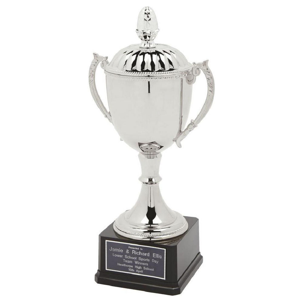 Classic Nickel Plated Cup with Lid 430mm