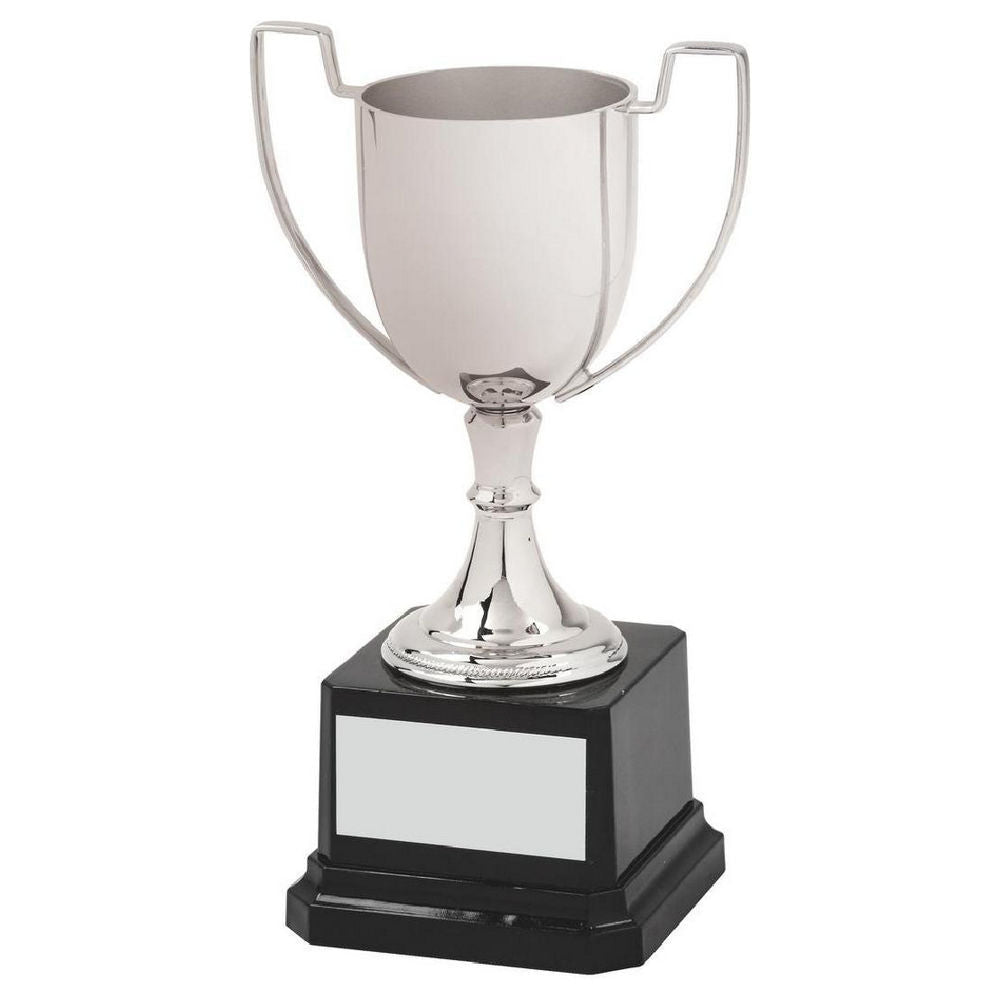 Contemporary Nickel Plated Cup 160mm