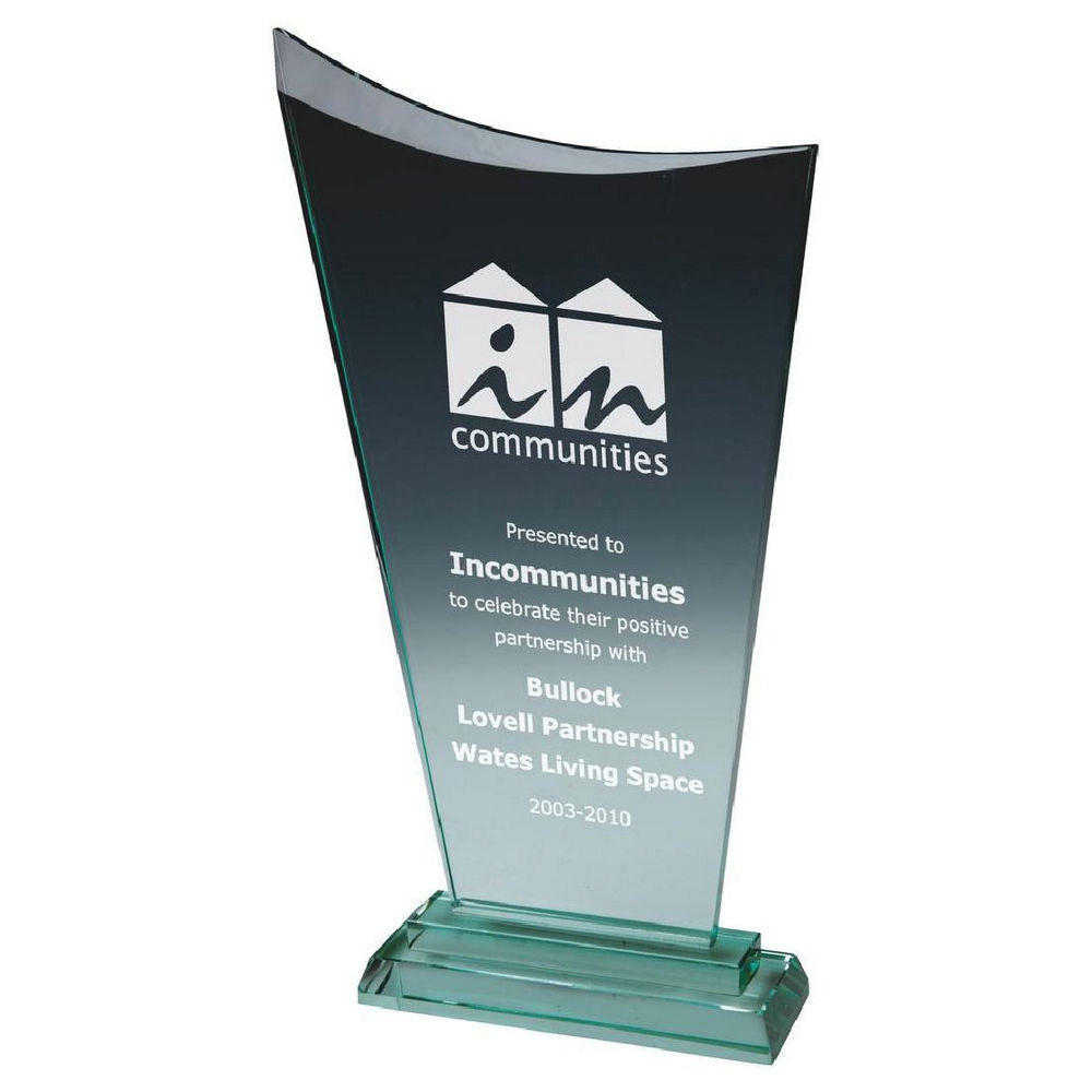 Premium Jade Glass Award (In Presentation Case) 290mm
