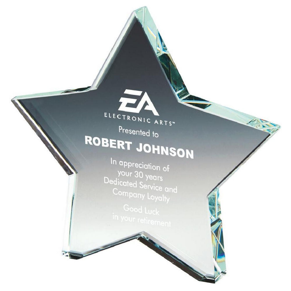 Crystal Star Award (In Presentation Case) 150mm