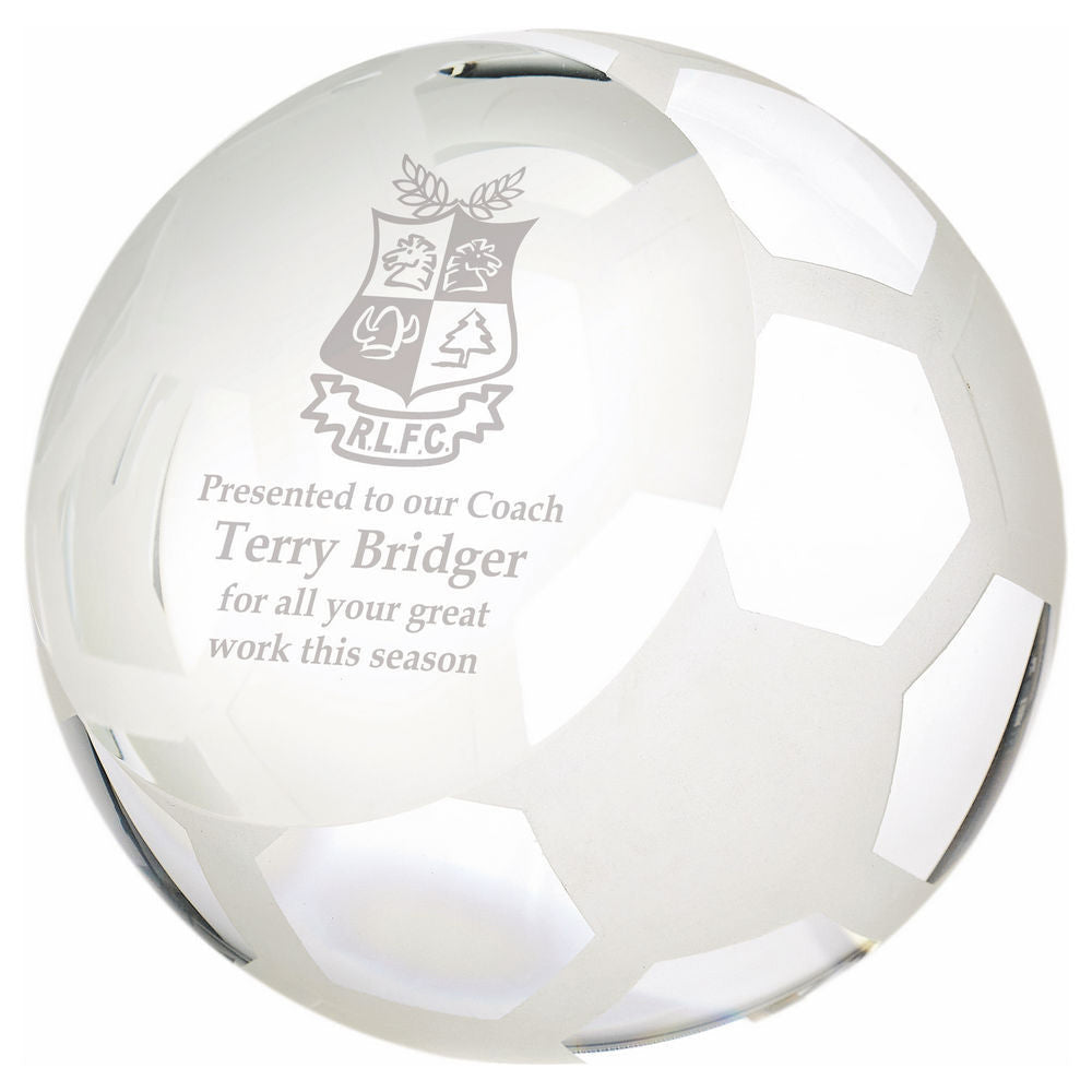 Crystal Football Award - Heavy