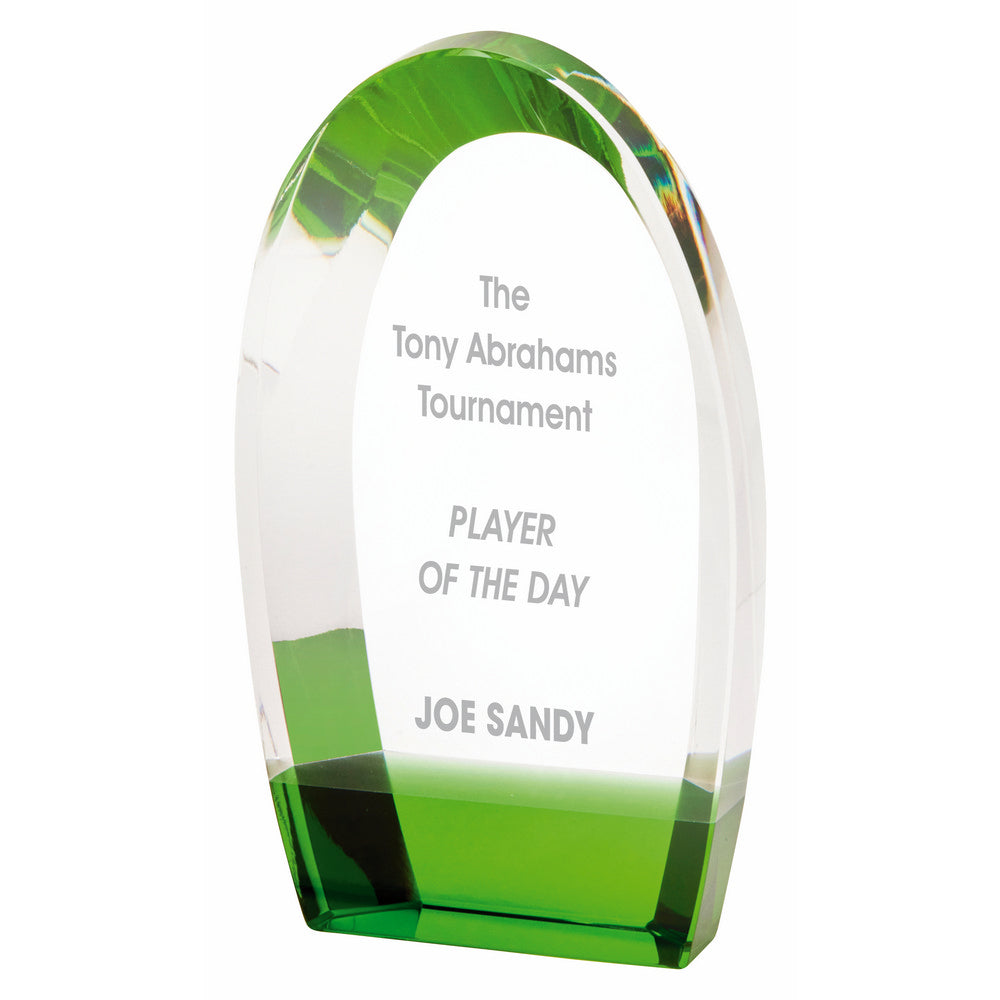 Green and Clear Stand 155mm