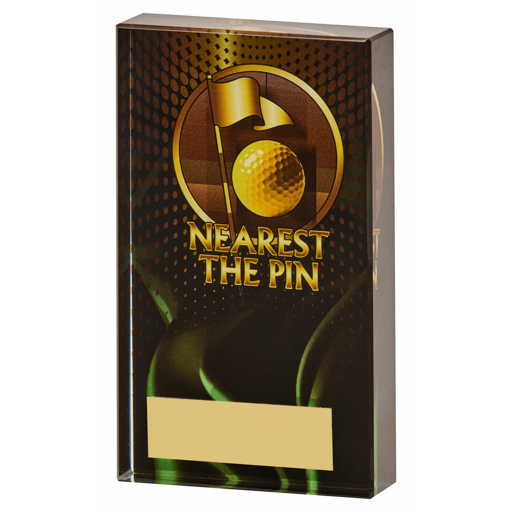 "Nearst the Pin" Golf Glass Award 120mm