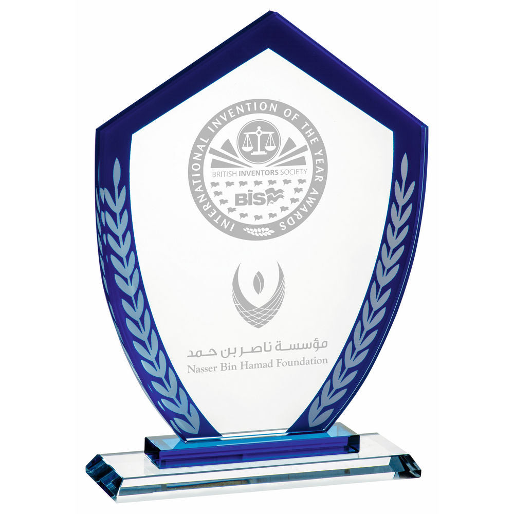 Blue Edged Glass Award