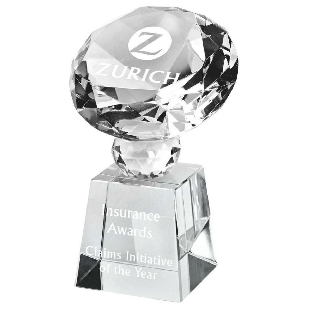 Crystal Diamond Award (In Presentation Case) 100mm