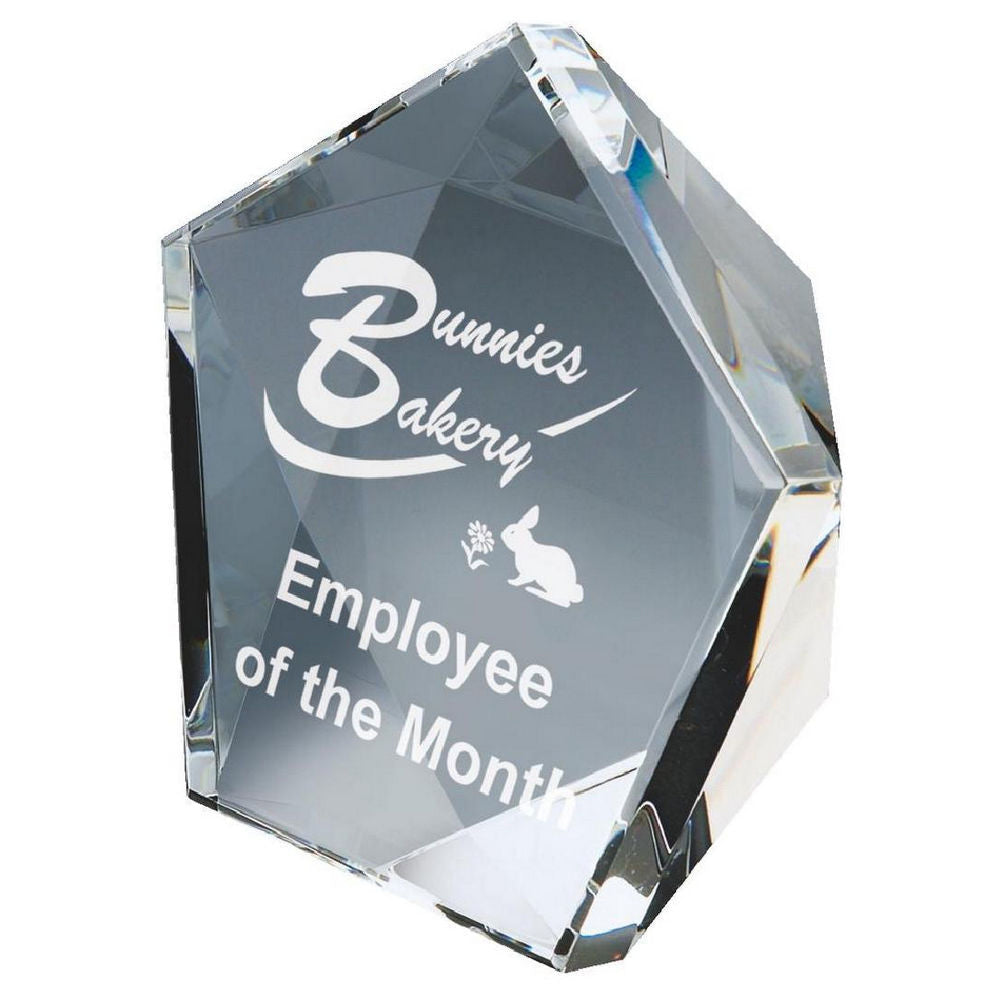 Star-Shaped Crystal Stand (In Presentation Case) 75mm