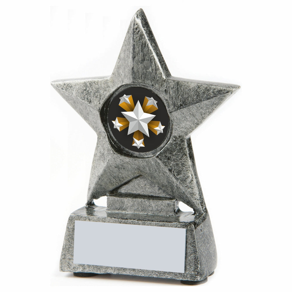 Silver Resin Star Award 100mm