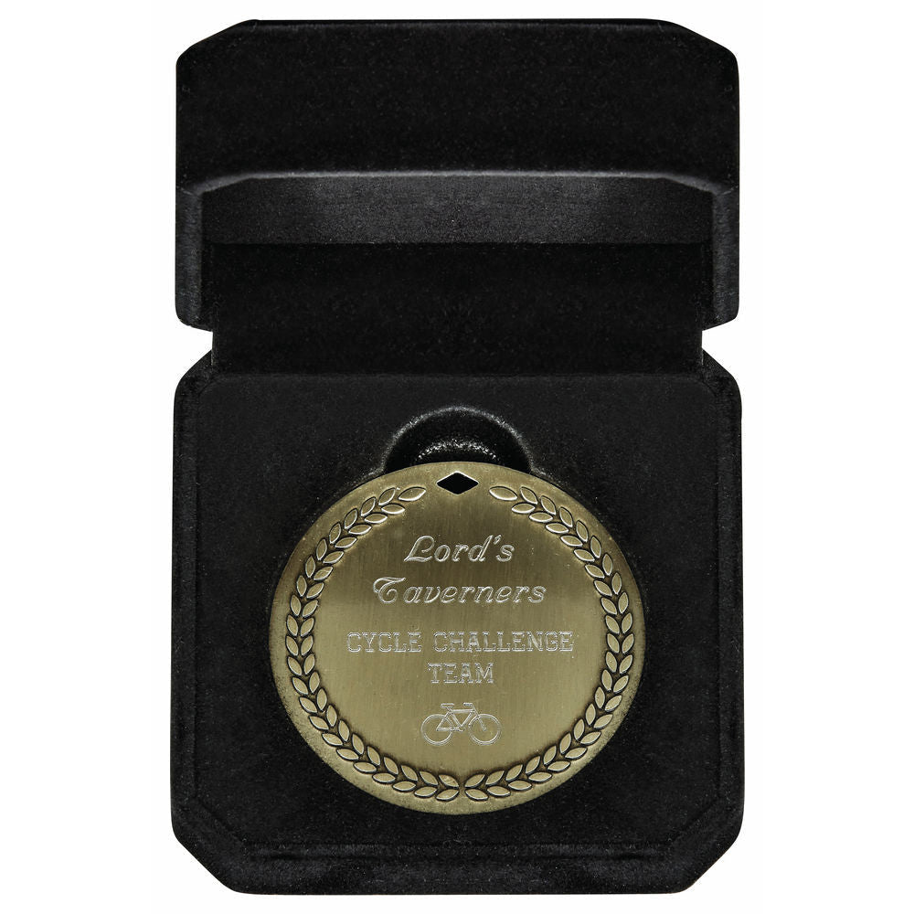 Luxury Medal Box to fit 60mm Medal (plate not included) 60mm