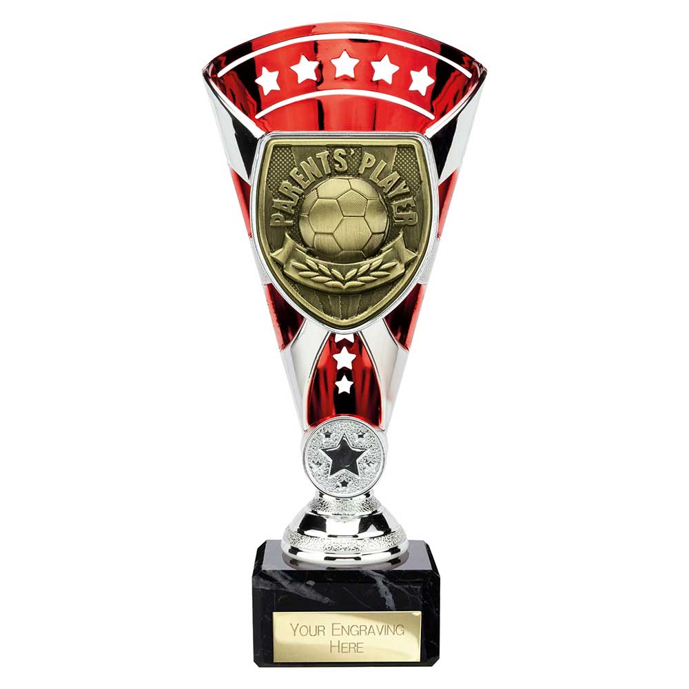 Cobra Star Cup Parents Player Silver & Red 210mm