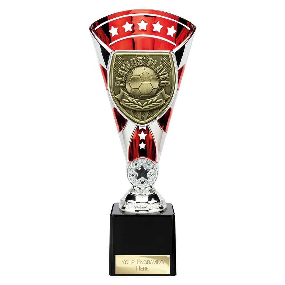 Cobra Star Cup Players Player Silver & Red 230mm