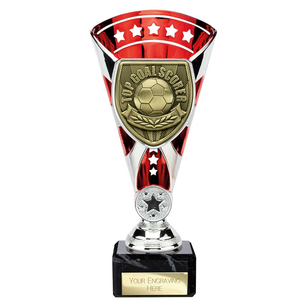 Cobra Star Cup Top Scorer Silver & Red 210mm