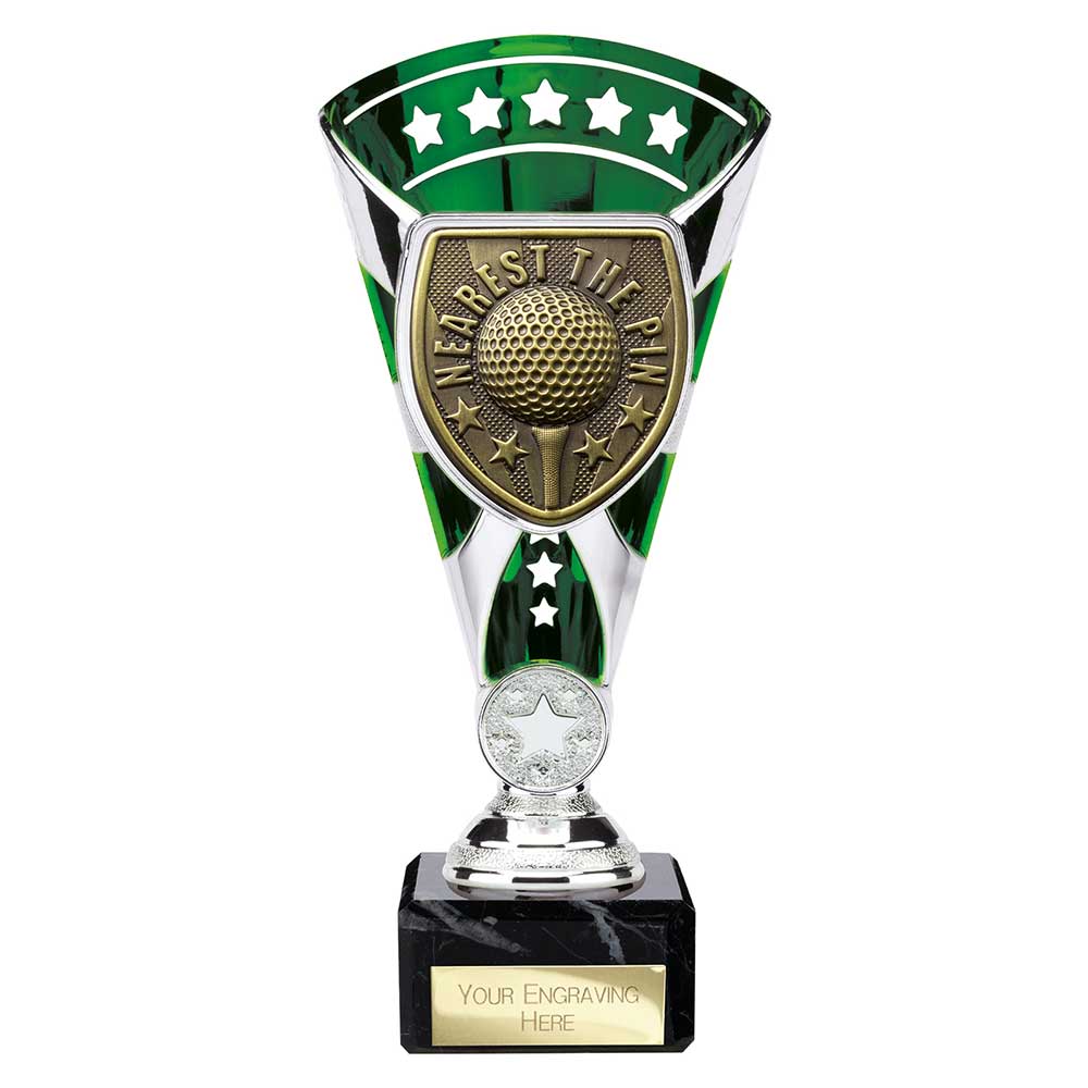 Cobra Star Golf Nearest the Pin Silver & Green 210mm