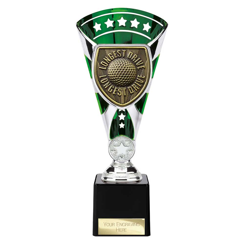 Cobra Star Golf Longest Drive Silver & Green 230mm