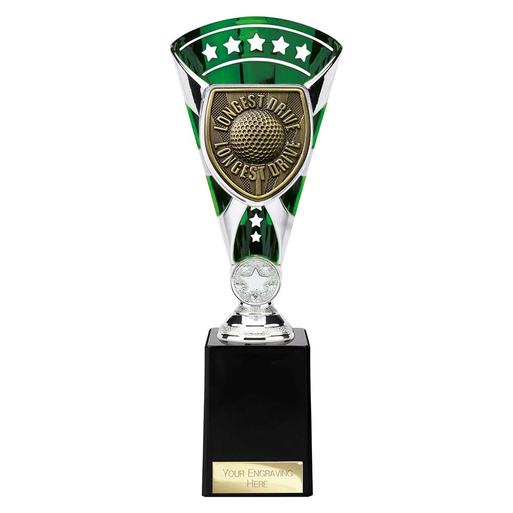 Cobra Star Golf Longest Drive Silver & Green 255mm