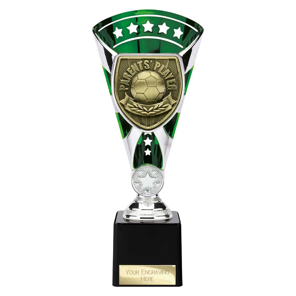 Cobra Star Cup Parents Player Silver & Green 230mm
