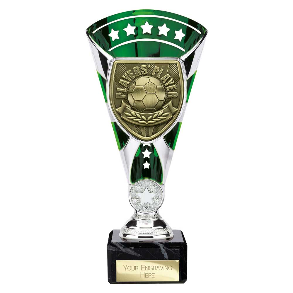 Cobra Star Cup Players Player Silver & Green 210mm