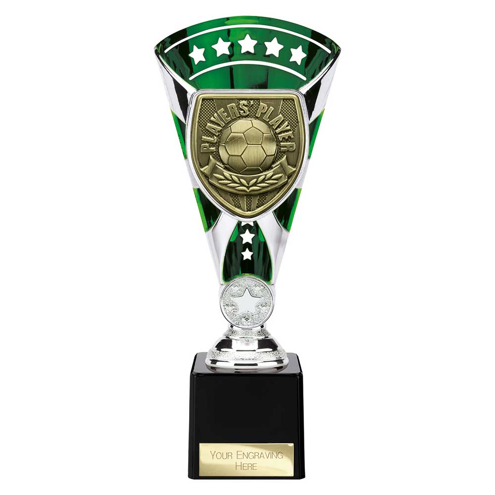 Cobra Star Cup Players Player Silver & Green 230mm