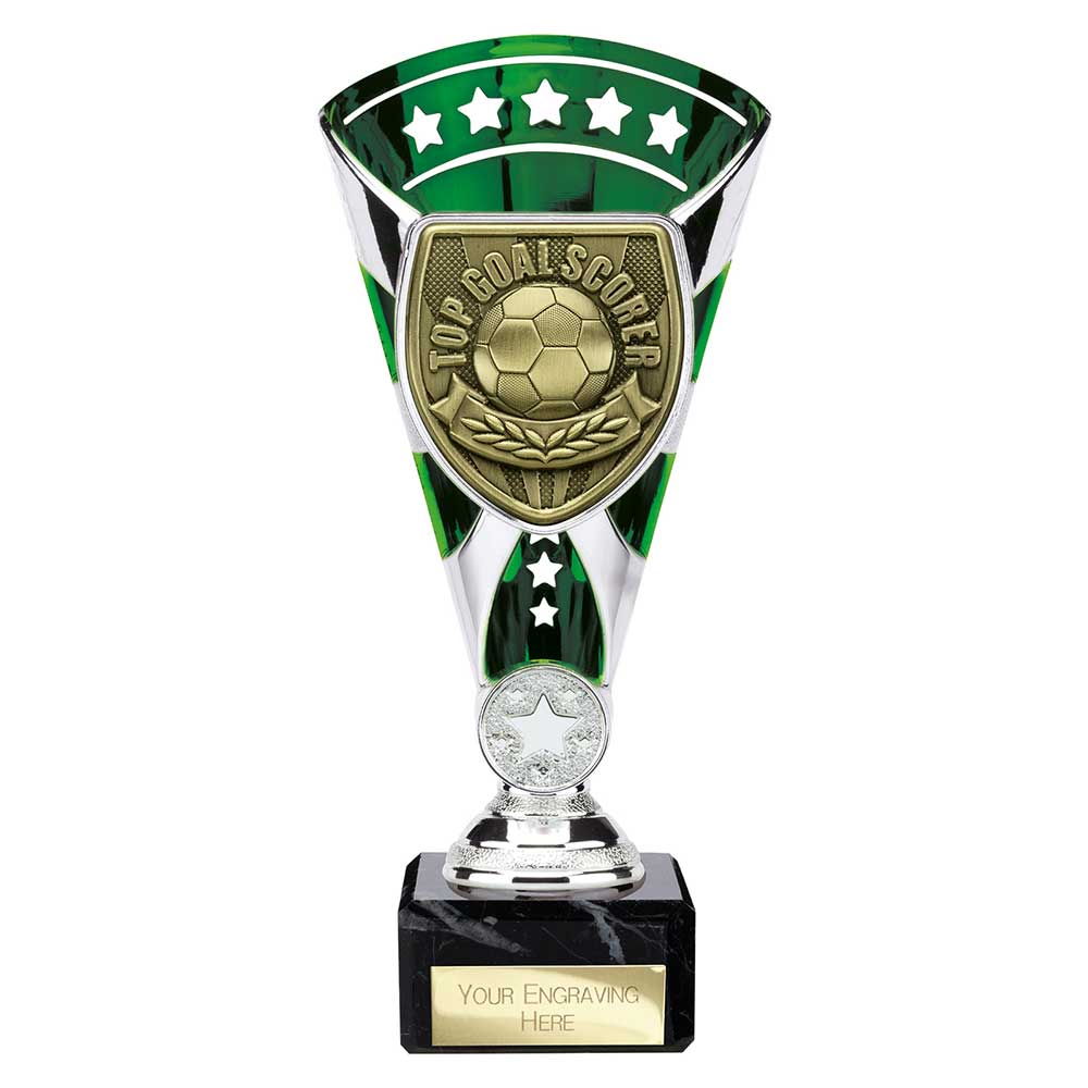 Cobra Star Cup Top Scorer Silver & Green 210mm