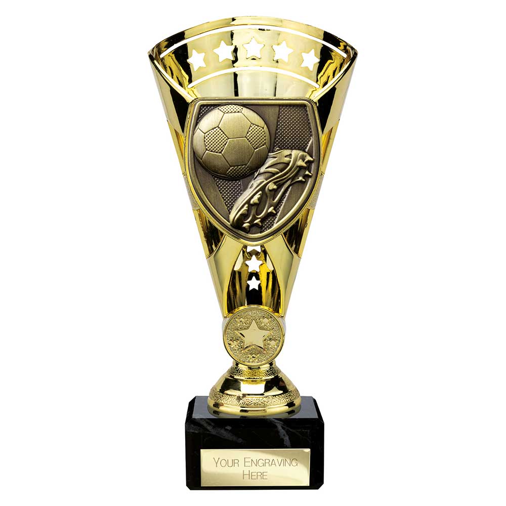 Cobra Star Cup Football Boot & Ball Gold 210mm