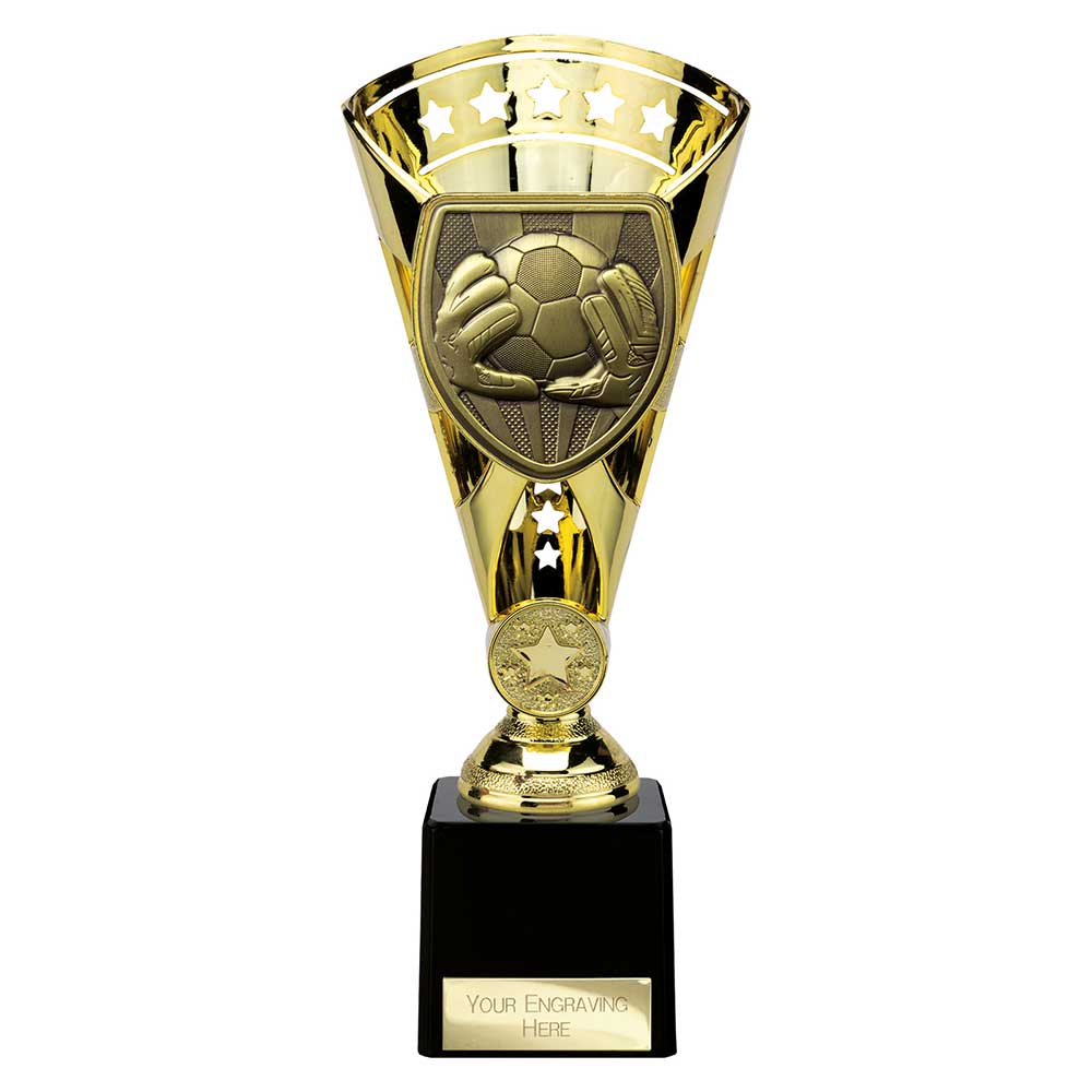 Cobra Star Cup Football Goal Keeper Gold 230mm