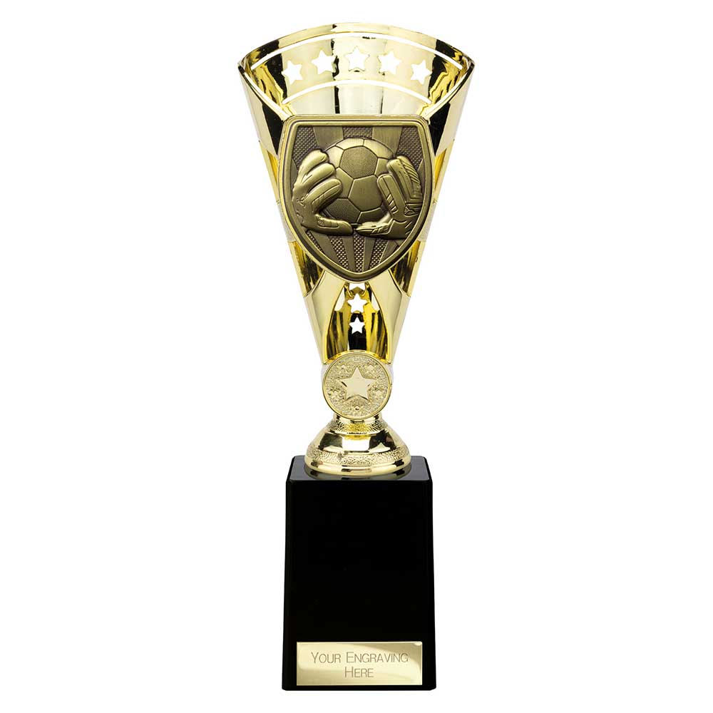 Cobra Star Cup Football Goal Keeper Gold 255mm