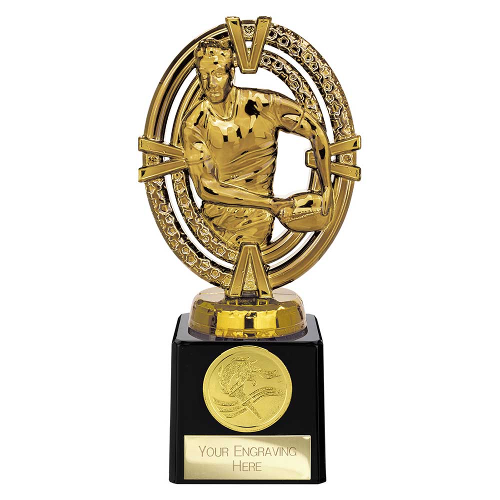 Maverick Legend Rugby Award Fusion Gold 150mm