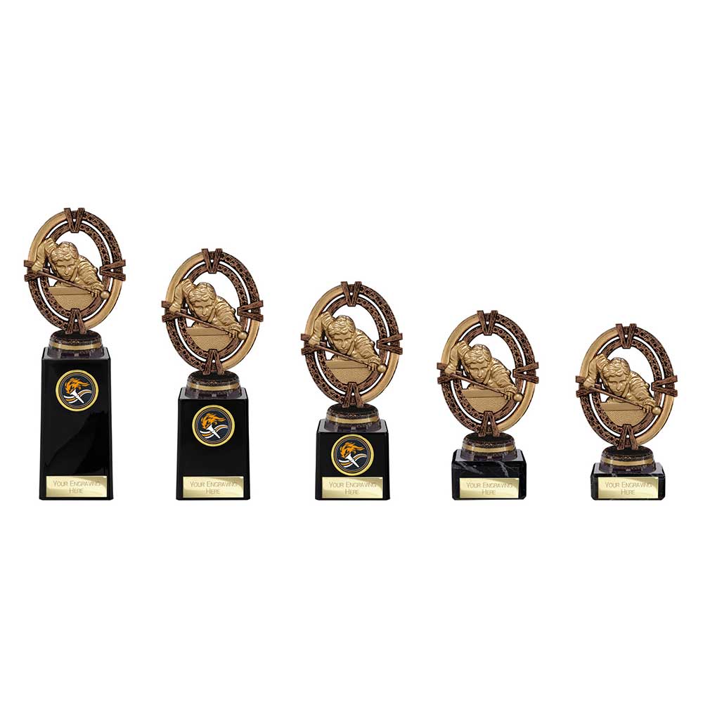 Maverick Legend Block Pool Snooker Bronze 175mm