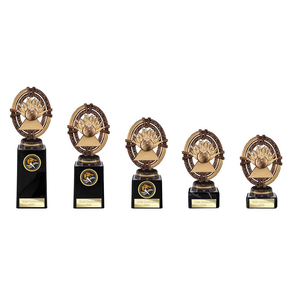 Maverick Legend Block Ten Pin Bronze 150mm