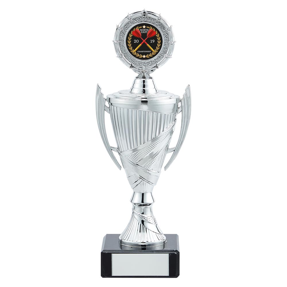 Crusader Plastic Cup Silver 190mm