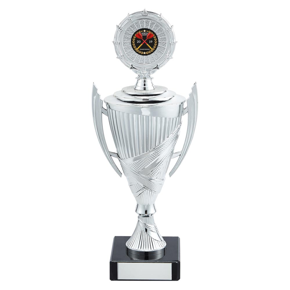 Crusader Plastic Cup Silver 250mm