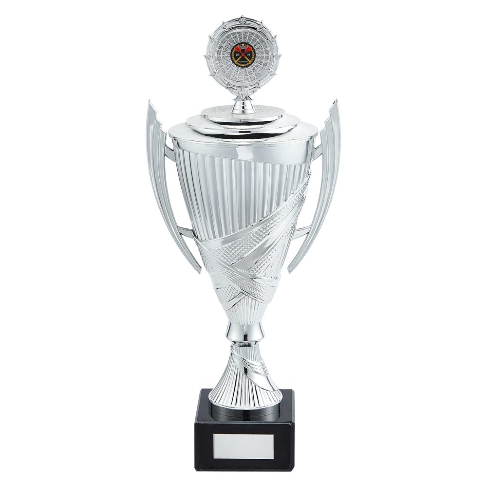 Crusader Plastic Cup Silver 440mm